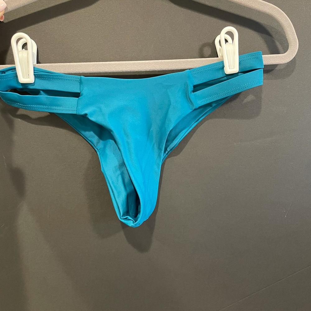 Shein deep teal bikini bottoms